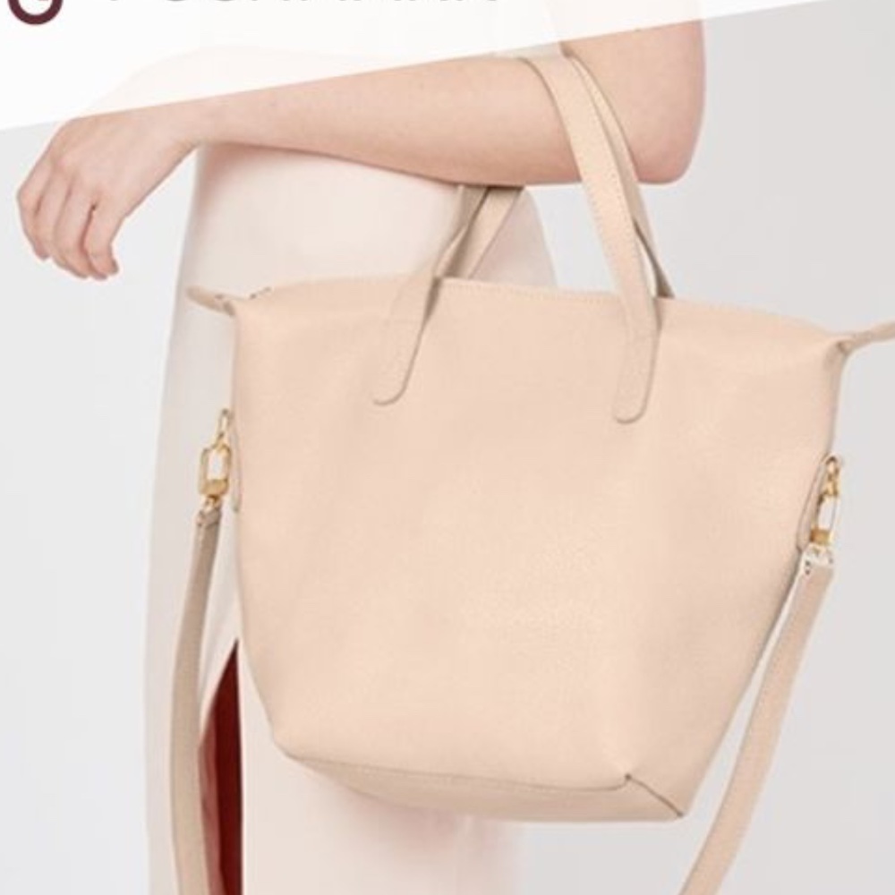 Cuyana Small Carryall in Blush